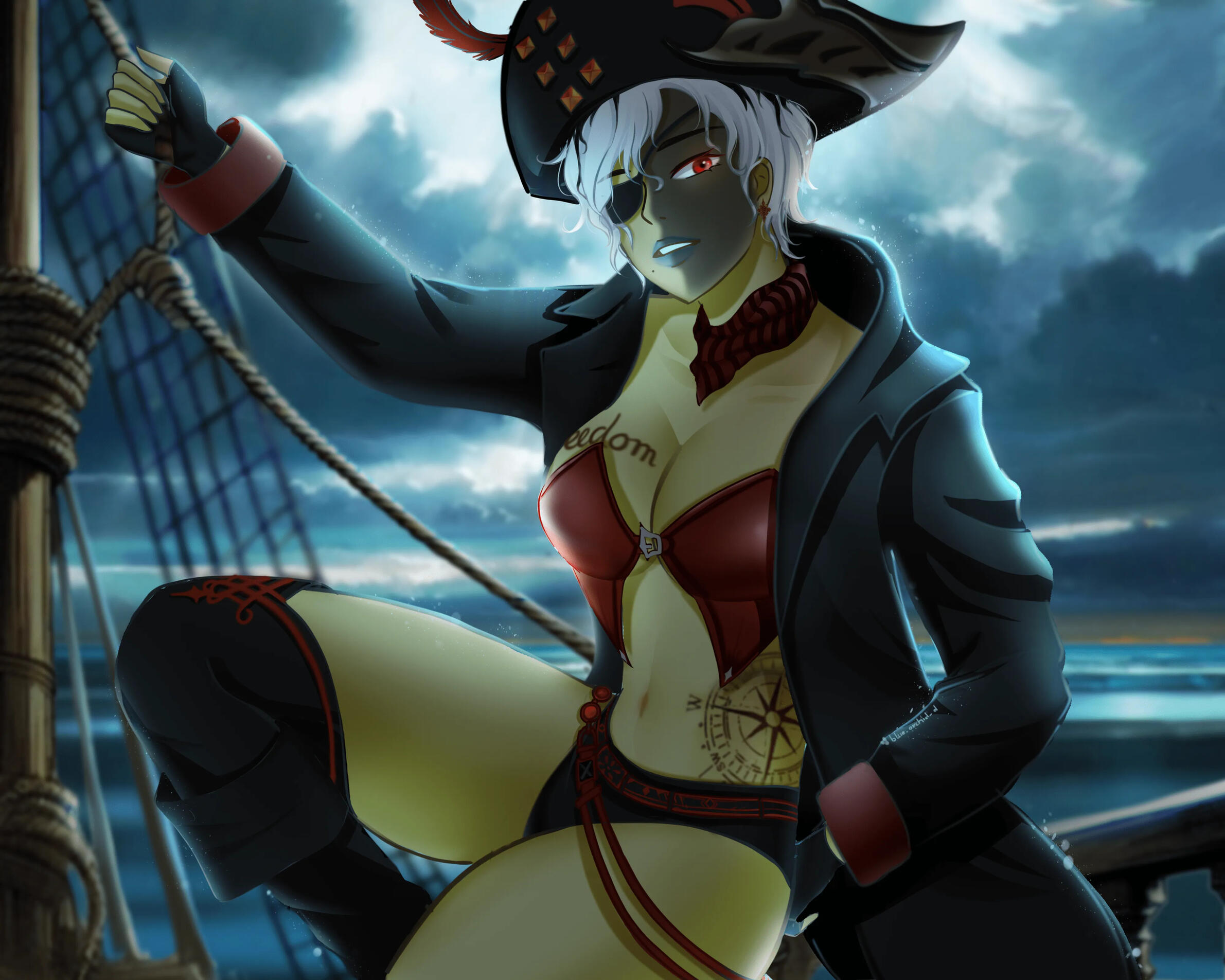 Commission by @blue_orchid (2025)